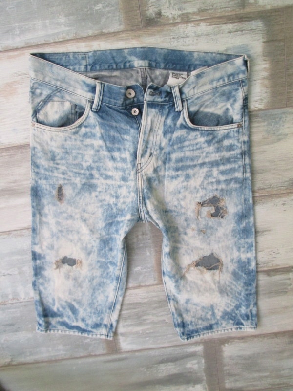 H&M__spodenki szorty bermudy JEANS__W32