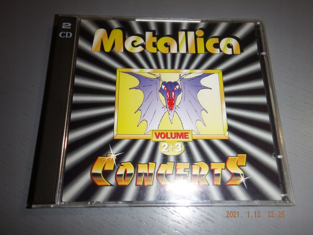 METALLICA - CONCERTS 2&3 2 CD