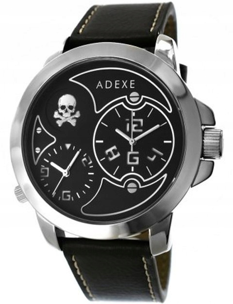 Zegarek Męski ADEXE DUAL TIME X II 1613A-2