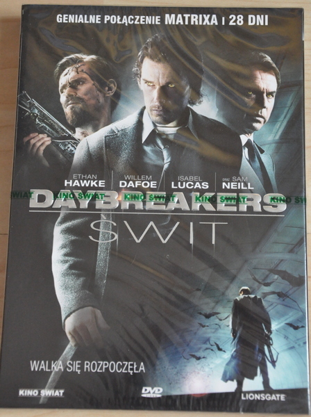 DAYBREAKERS "ŚWIT" - HAWKE DAFOE NEILL DVD FOLIA