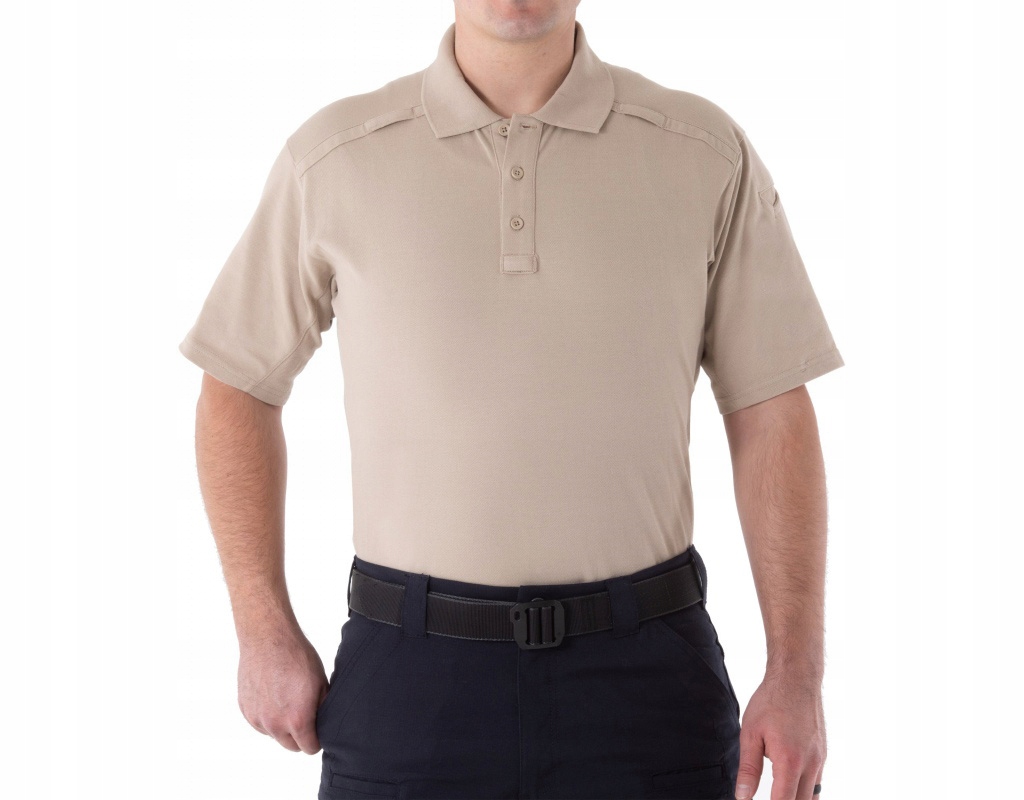 Koszulka polo First Tactical Khaki M