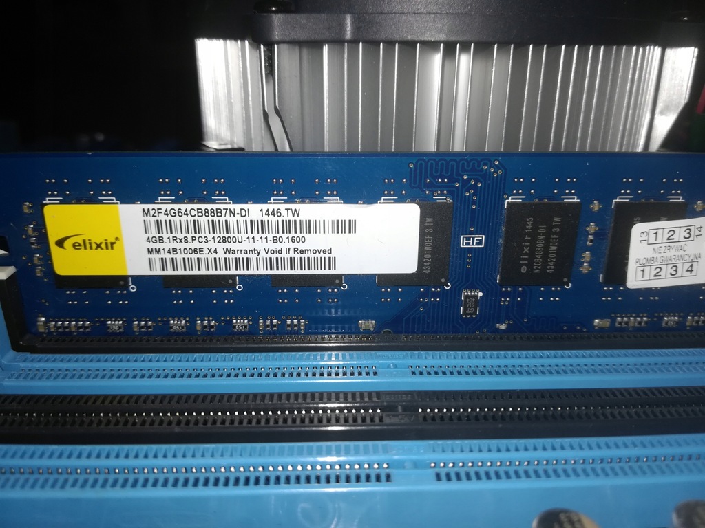 Pamięć ram Elixir 4GB DDR3 1600