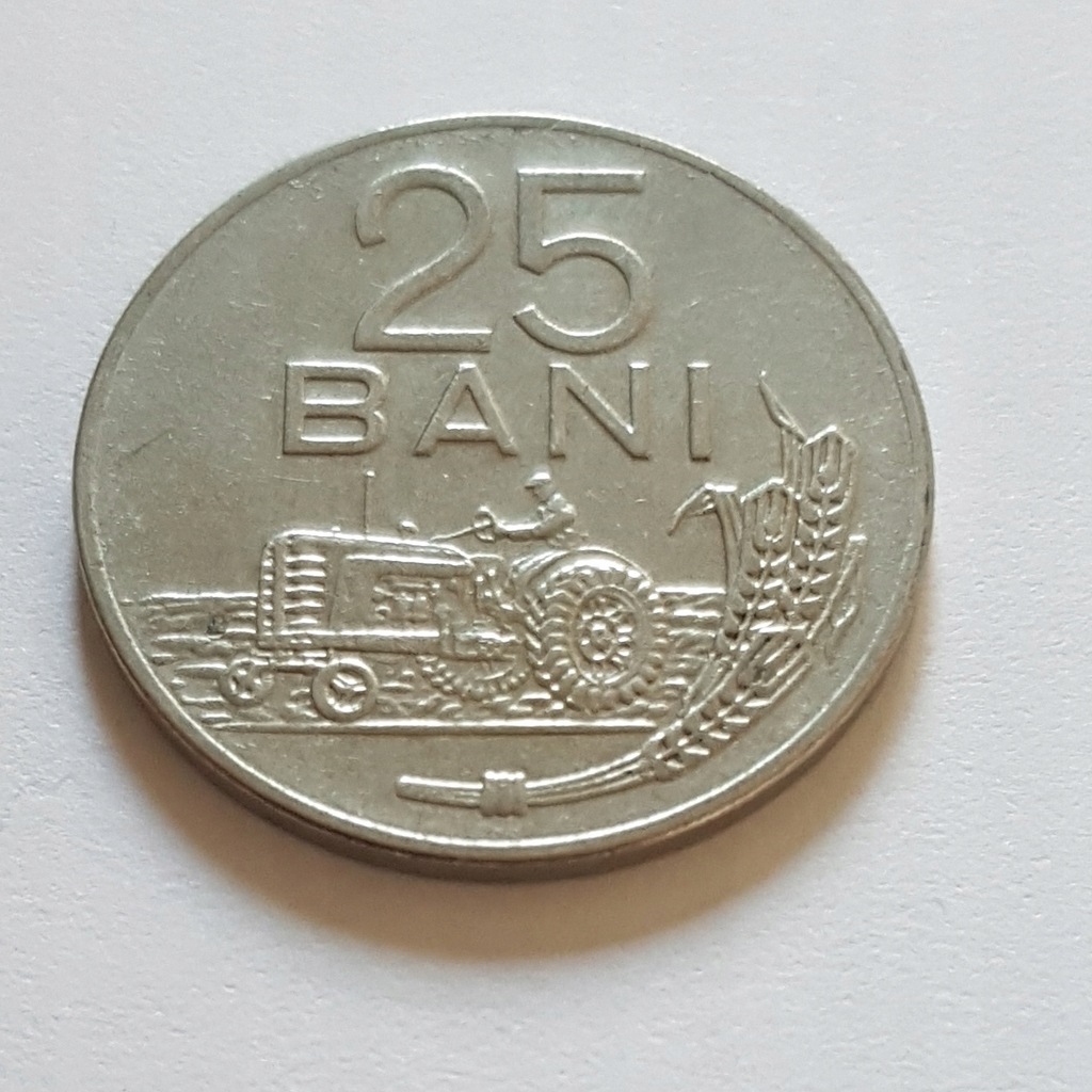 Rumunia 25 bani 1966
