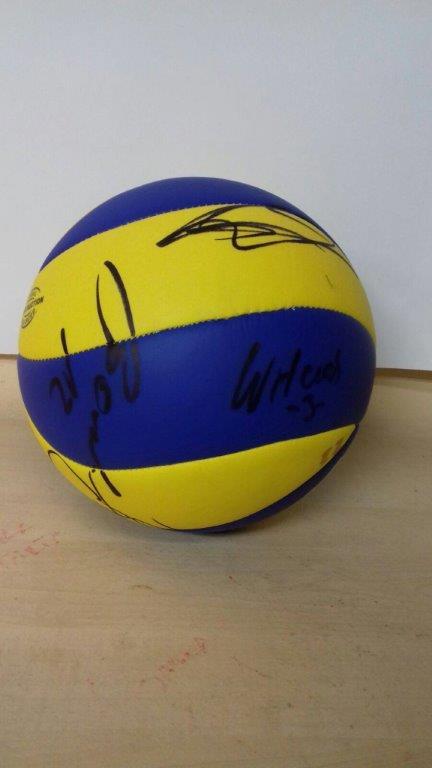 Piłka siatkowa z autografami ZAKSA Kędzierzyn K.