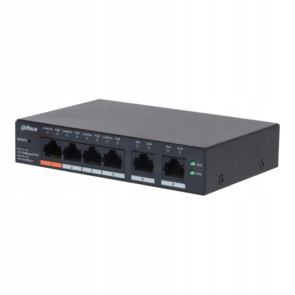 Switch zarządzalny Dahua CS4006-4ET2ET-60