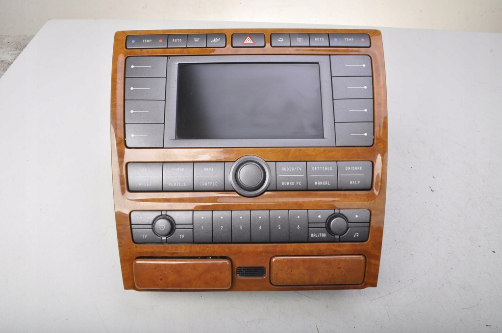 VW PHAETON RADIO NAWIGACJA 3D0035007P DREWNO 14167664984 oficjalne