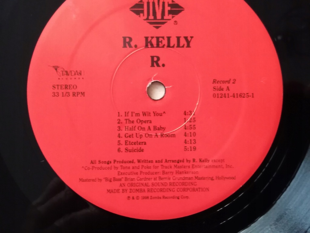 Купить Р. КЕЛЛИ -R - 3 LP -1998 - Red Label 01241-41625-1: отзывы, фото, характеристики в интерне-магазине Aredi.ru