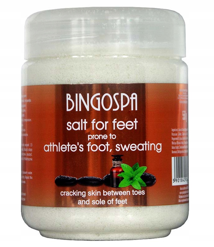BingoSpa Sól do stóp 550g grzybica i pocenie stóp