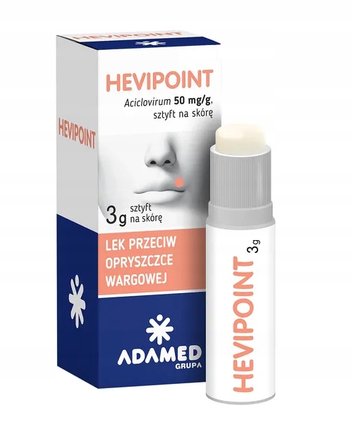 Hevipoint 200 mg opryszczka acyclovirum sztyft