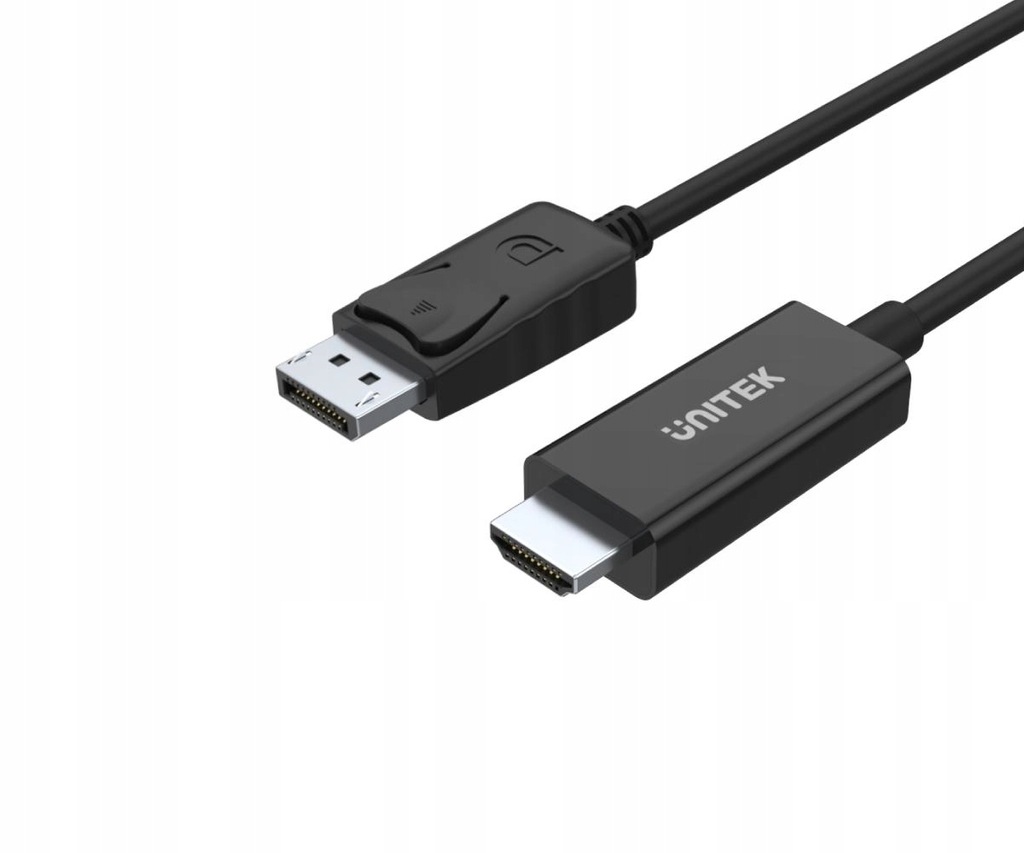 Купить Кабель DisplayPort — HDMI Unitek, 1,8 м, черный: отзывы, фото, характеристики в интерне-магазине Aredi.ru