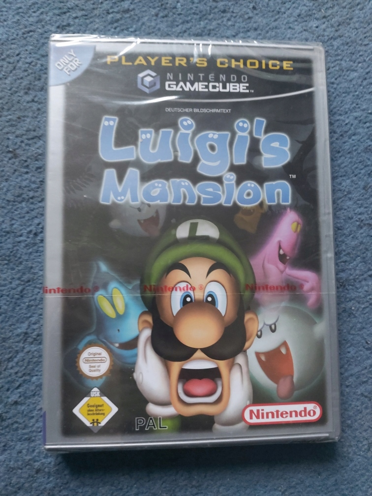 ZUPEŁNIE NOWE LUIGI'S MANSION GAMECUBE