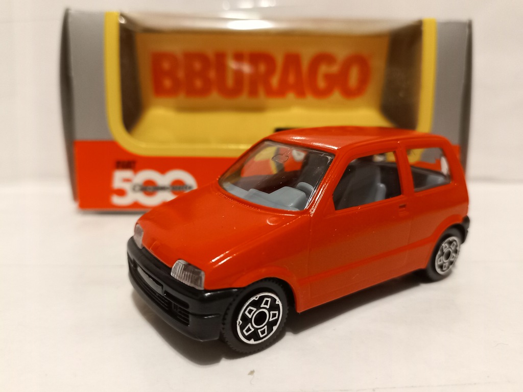 BBURAGO FIAT CINQUECENTO 1/43 MADE IN ITALY