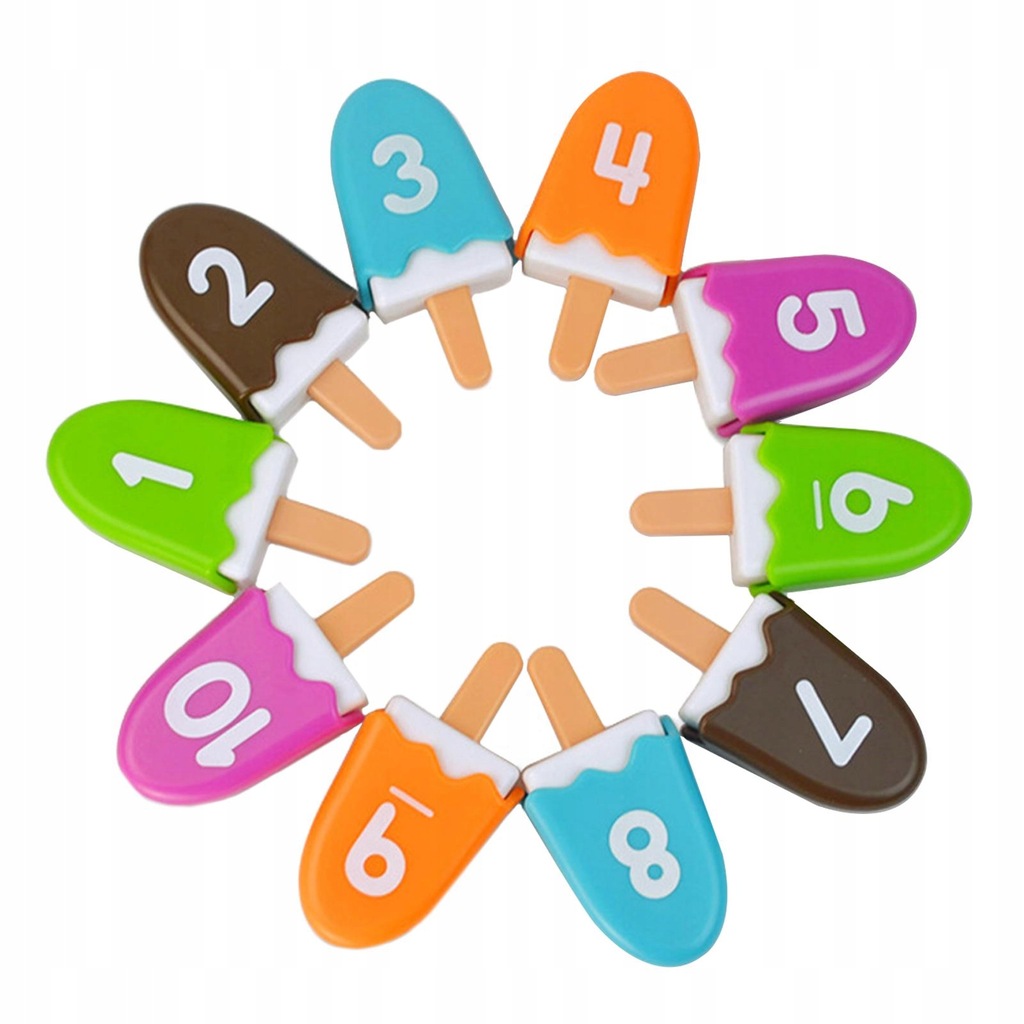 Rozpoznawanie dopasowywania liczb Edukacyjnych