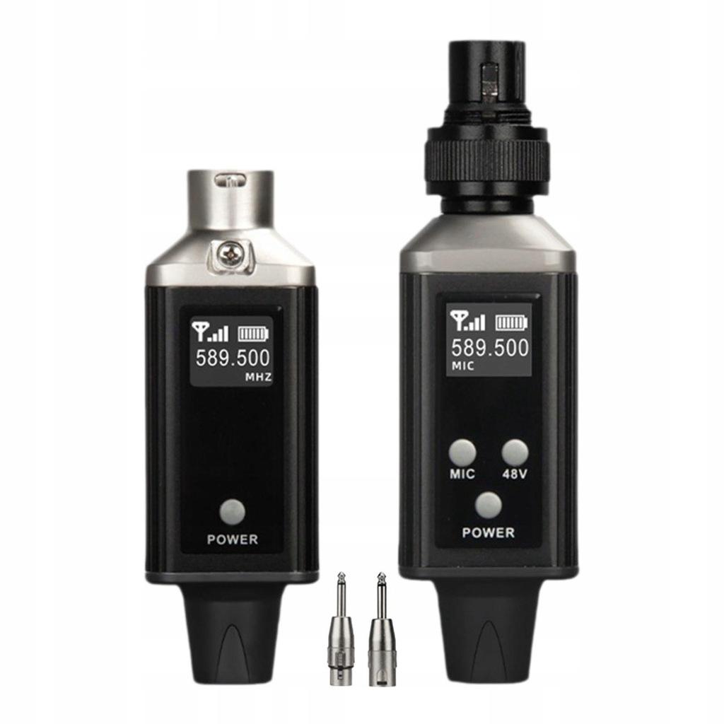 Microphone Transmitter Receiver Lightweight Easy to Use Portable for