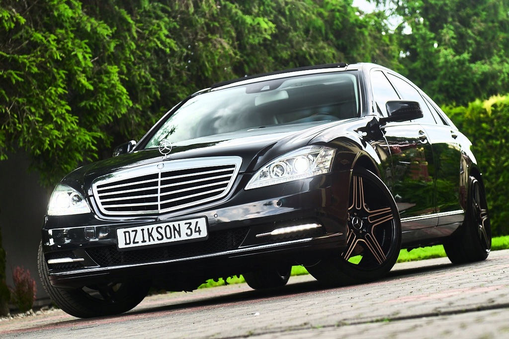 MERCEDES W221 S550 5.5 V8 388KM 4-MATIC LONG FULL