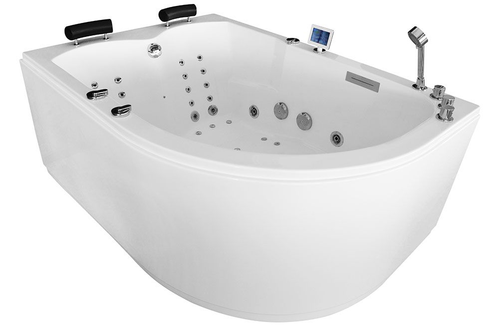 MUE004A Wanna SPA z hydromasażem 170x120 w. LEWA 11448357310