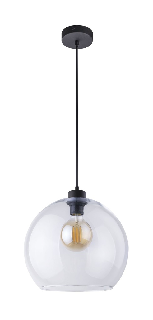 LAMPA WISZĄCA CUBUS 2076 1P 1XE27 PRZEZROCZYSTA