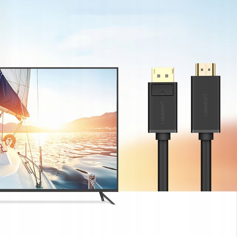 Купить UGREEN DISPLAYPORT КАБЕЛЬ HDMI, 2 м, ОДНОСТОРОННИЙ: отзывы, фото, характеристики в интерне-магазине Aredi.ru