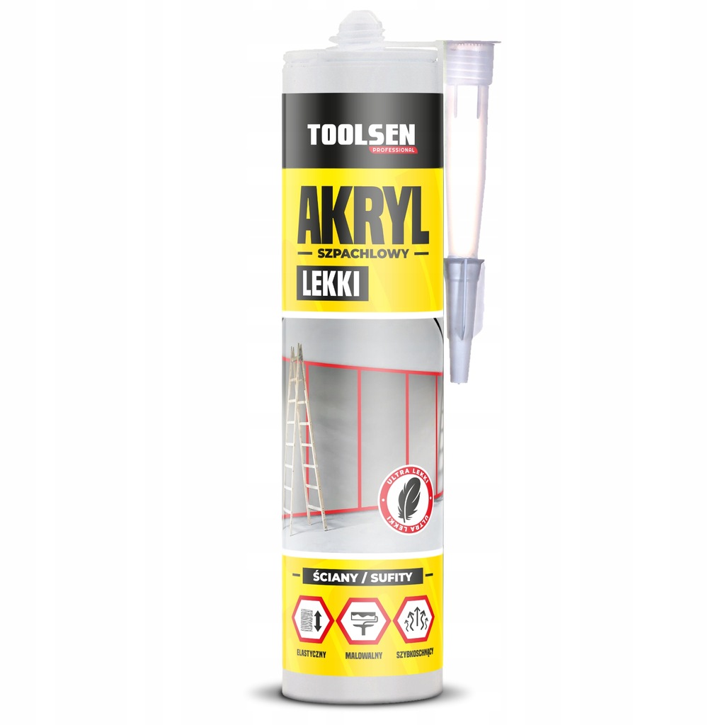 Akryl Lekki Szpachlowy 310 ml TOOLSEN