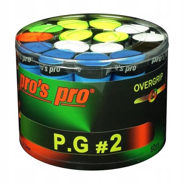 OWIJKI PRO'S PRO P.G #2 OVERGRIP 60 SZT. MIX