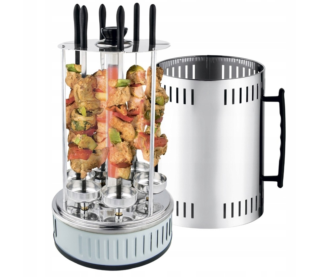 OBROTOWY GRILL ELEKTRYCZNY DO SZASZŁYKÓW KEBAB 8226489962 oficjalne