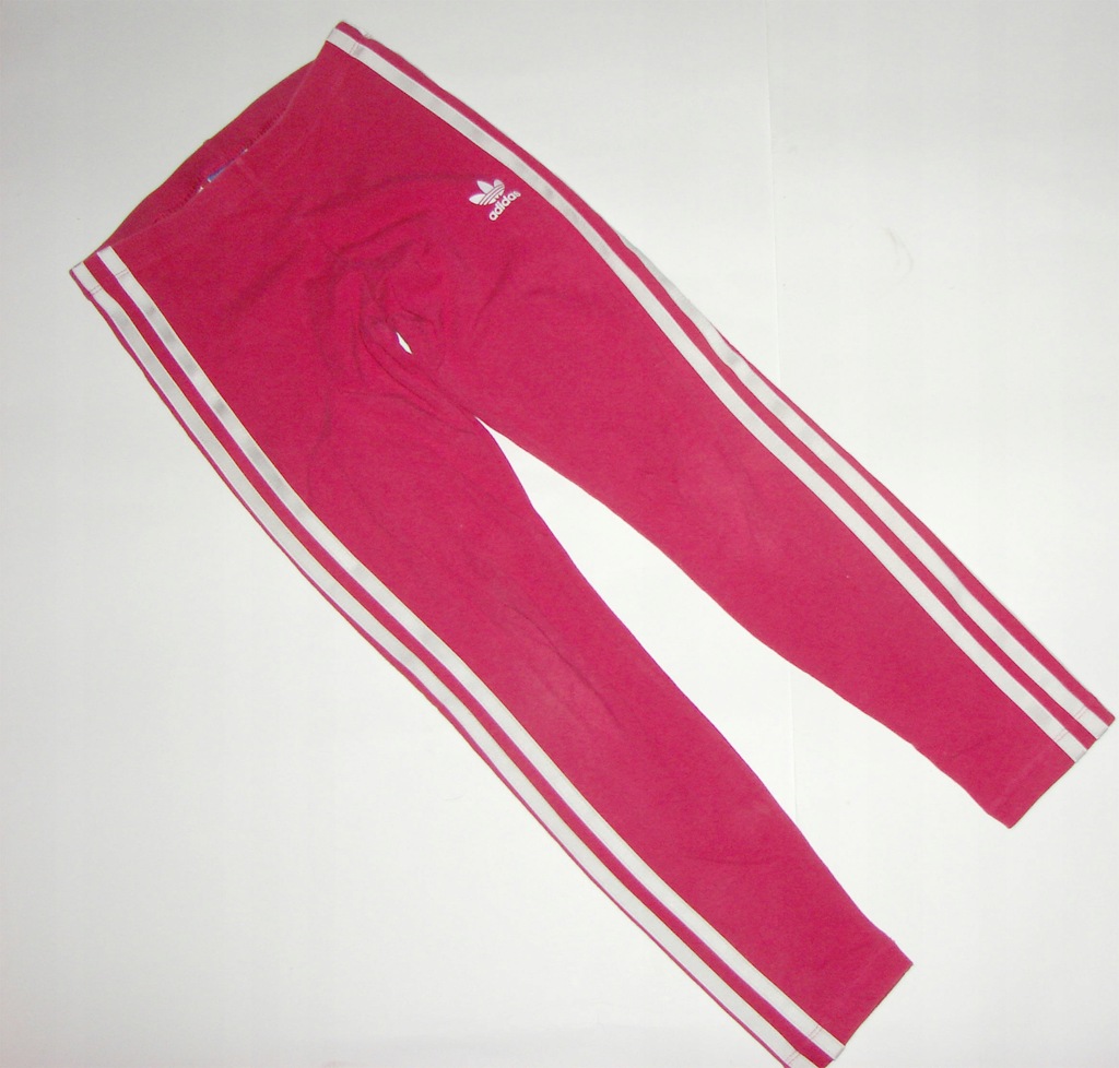 ADIDAS ORYGINALNE BAWEŁNIANE LEGINSY 134