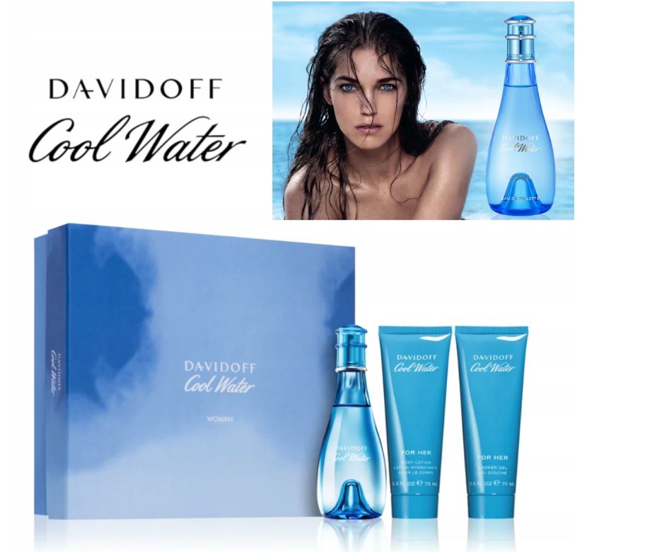 ZESTAW PREZENTOWY PERFUMY COOL WATER DAVIDOFF