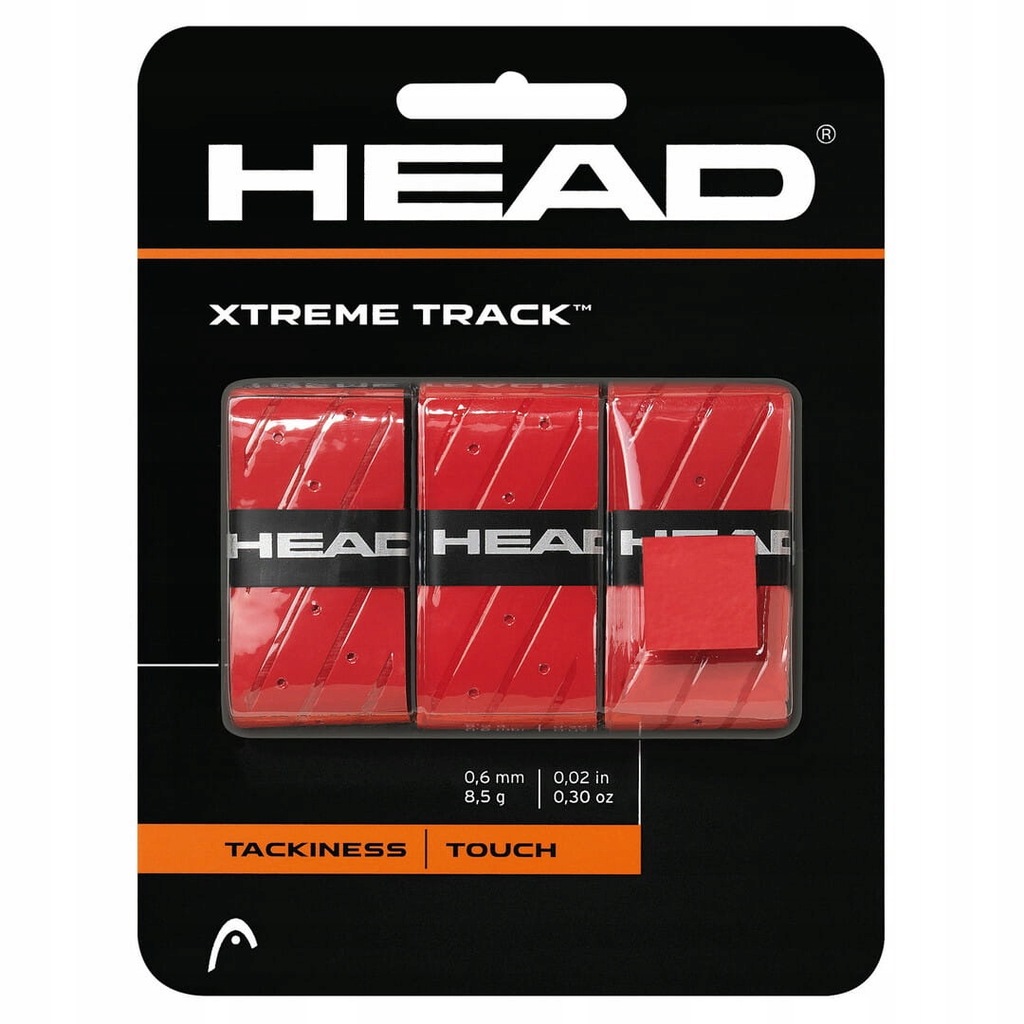 Owijki wierzchnie HEAD Xtremetrack czerwone