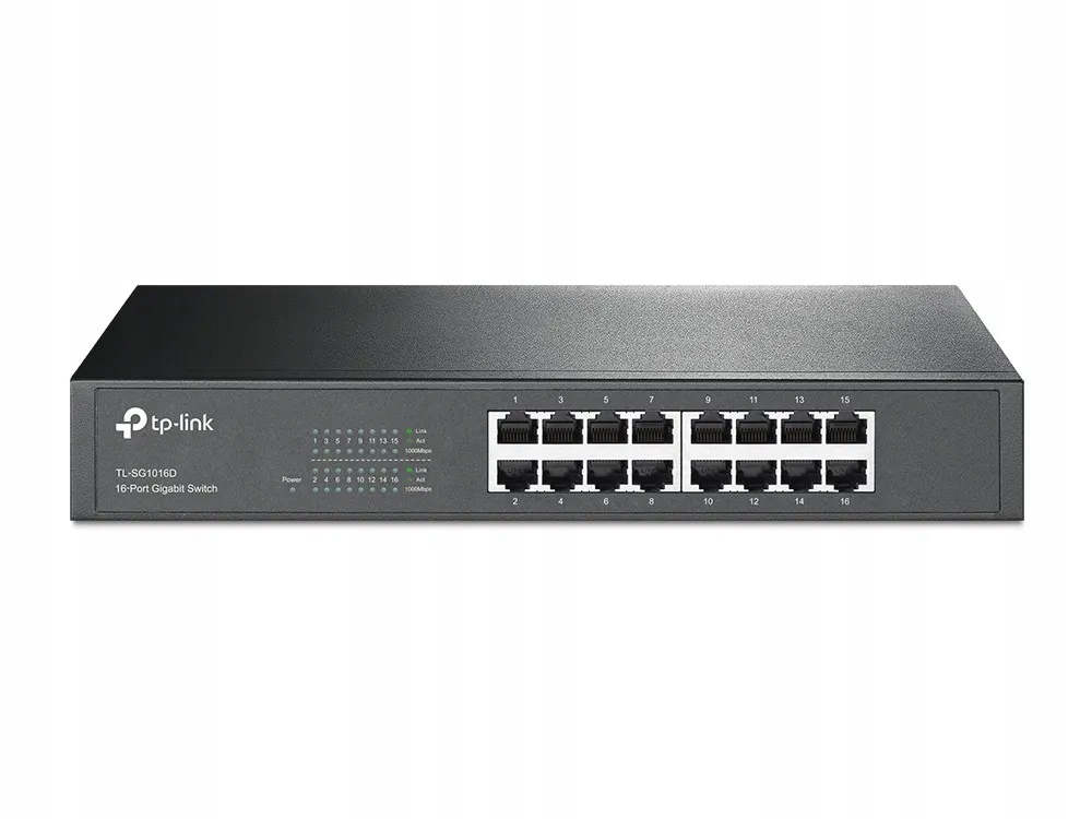TP-LINK D-Link DES-1016D 16xRJ45 10/100 Mbps