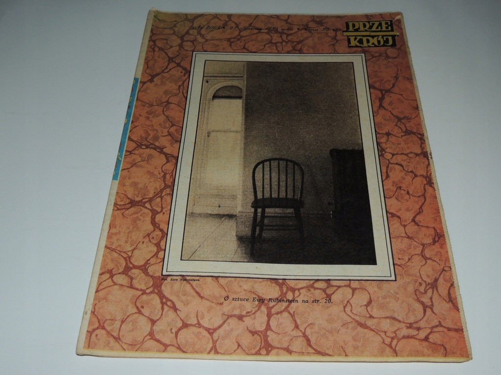 Przekrój 2068/1985 Ewa Rubinstein, K Zimerman,