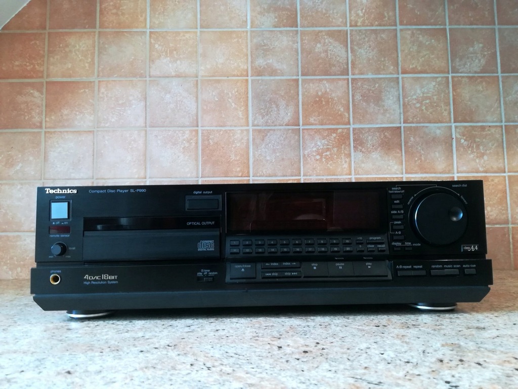 その他 Technics SL-P990 Technics SL-P990 - najwyższy model CD, wersja jap