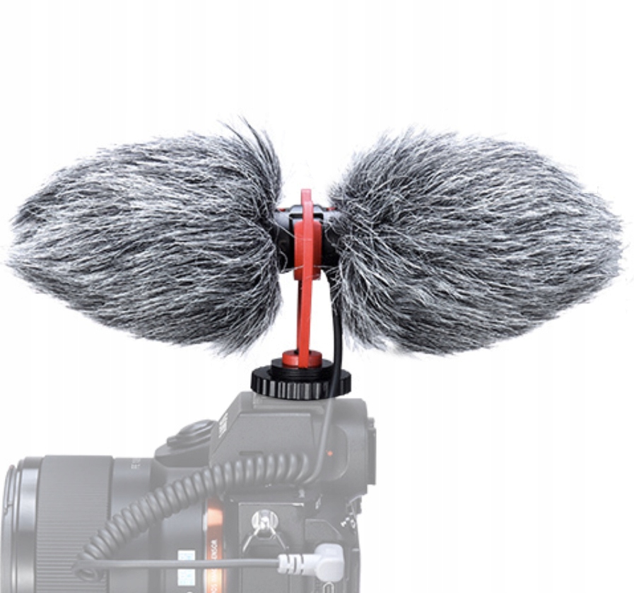 Podwójny pojemnościowy mikrofon do Vlog wywiadów