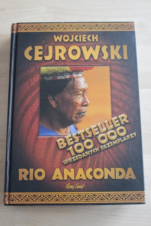 Wojciech Cejrowski "Rio Anakonda" twarda oprawa