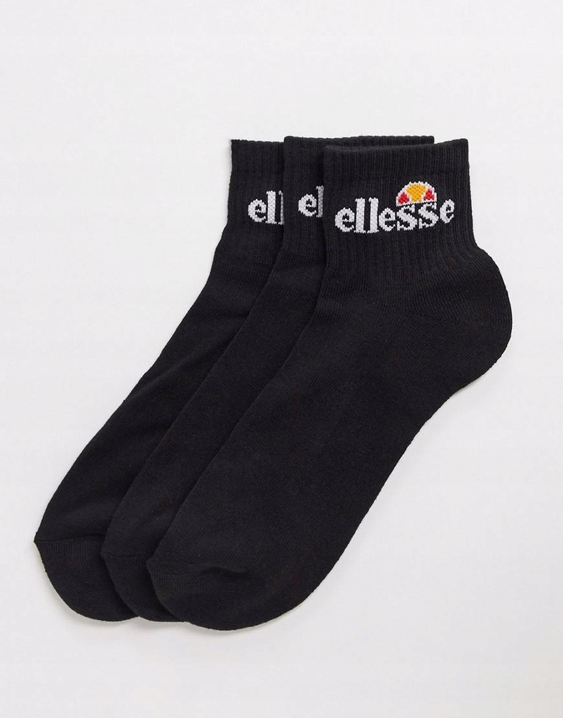 DA0617 ELLESSE__NX1 SKARPETKI LOGO 3-PACK__43-46,5