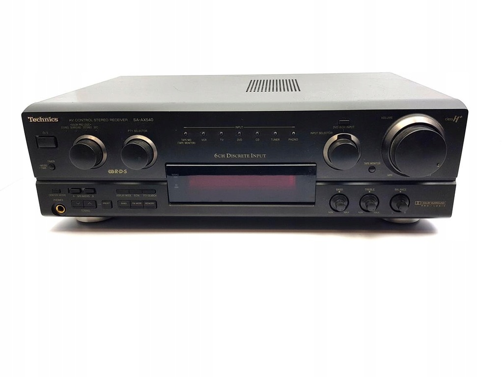 Amplituner Technics SA-AX540 5.1 czarny pilot