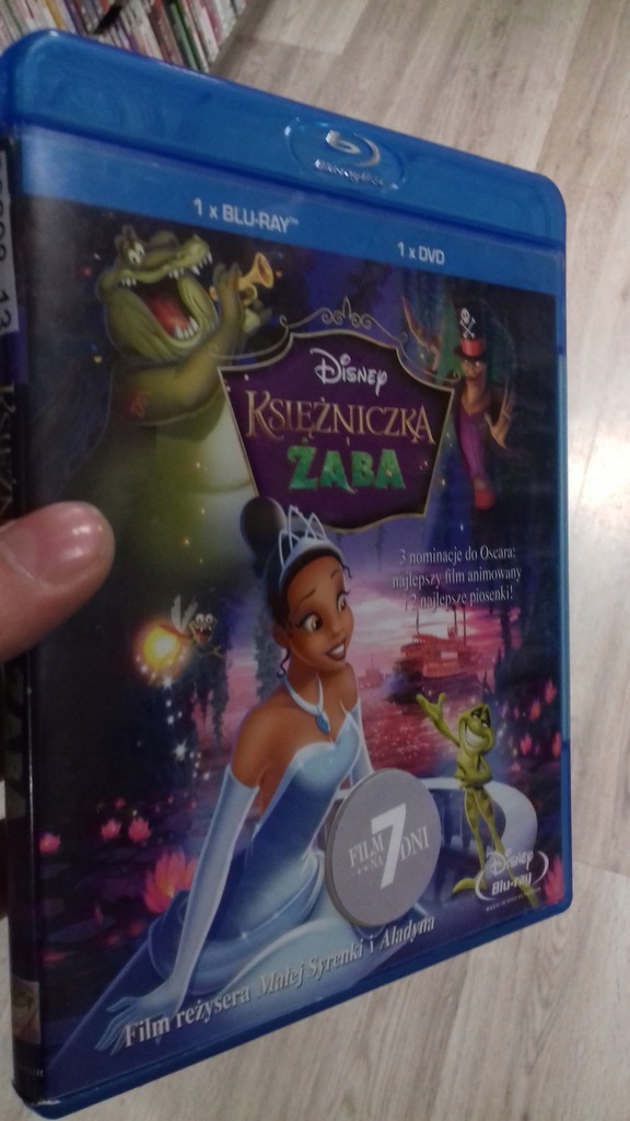 KSIĘŻNICZKA I ŻABA BLU RAY BD SKLEP VIDEOTEKA