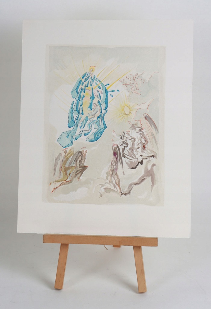 Salvador DALI (1904-1989) Boska Komedia - Raj!