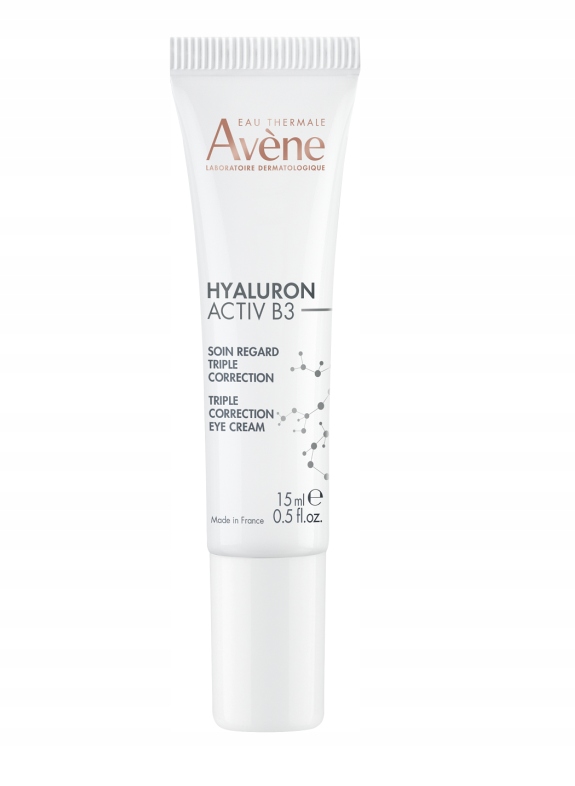 AVENE Hyaluron ActivB3 Krem pod oczy o potrójnym działaniu korygującym 15ml