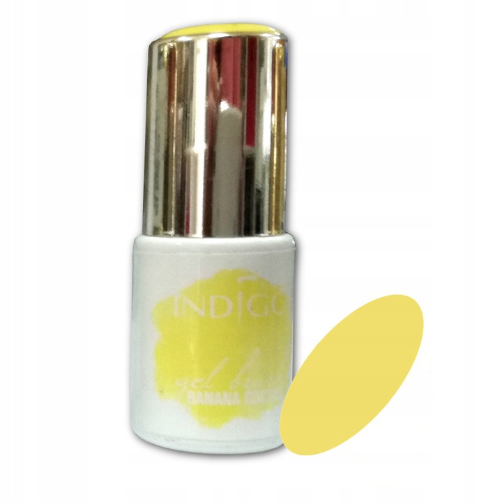 Indigo Gel Brush Żel UV 5ml Banana Cocktail