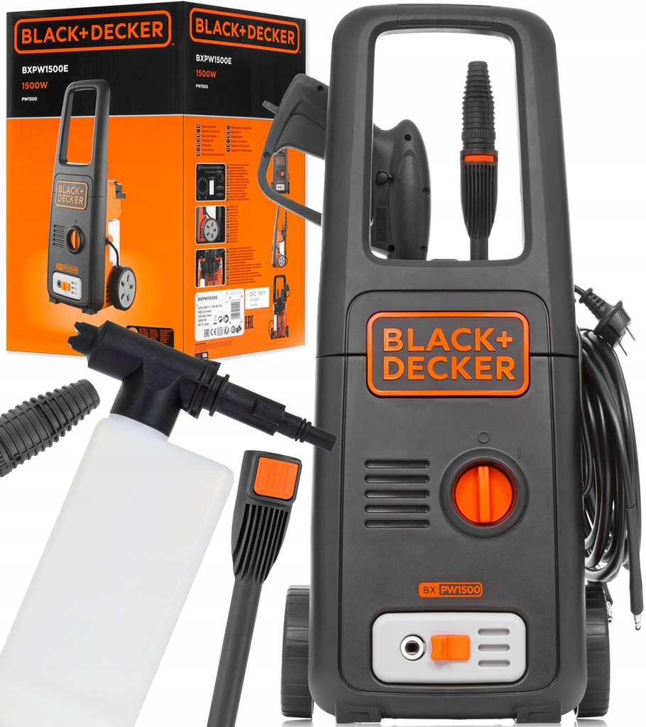 Купить BLACK&DECKER МОЙКА ДАВЛЕНИЯ 170B ПЕННАЯ МОЙКА: отзывы, фото, характеристики в интерне-магазине Aredi.ru