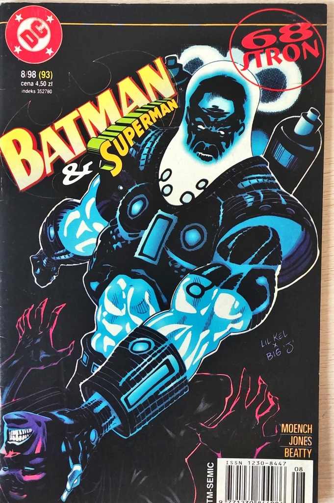 BATMAN SUPERMAN 8/1998