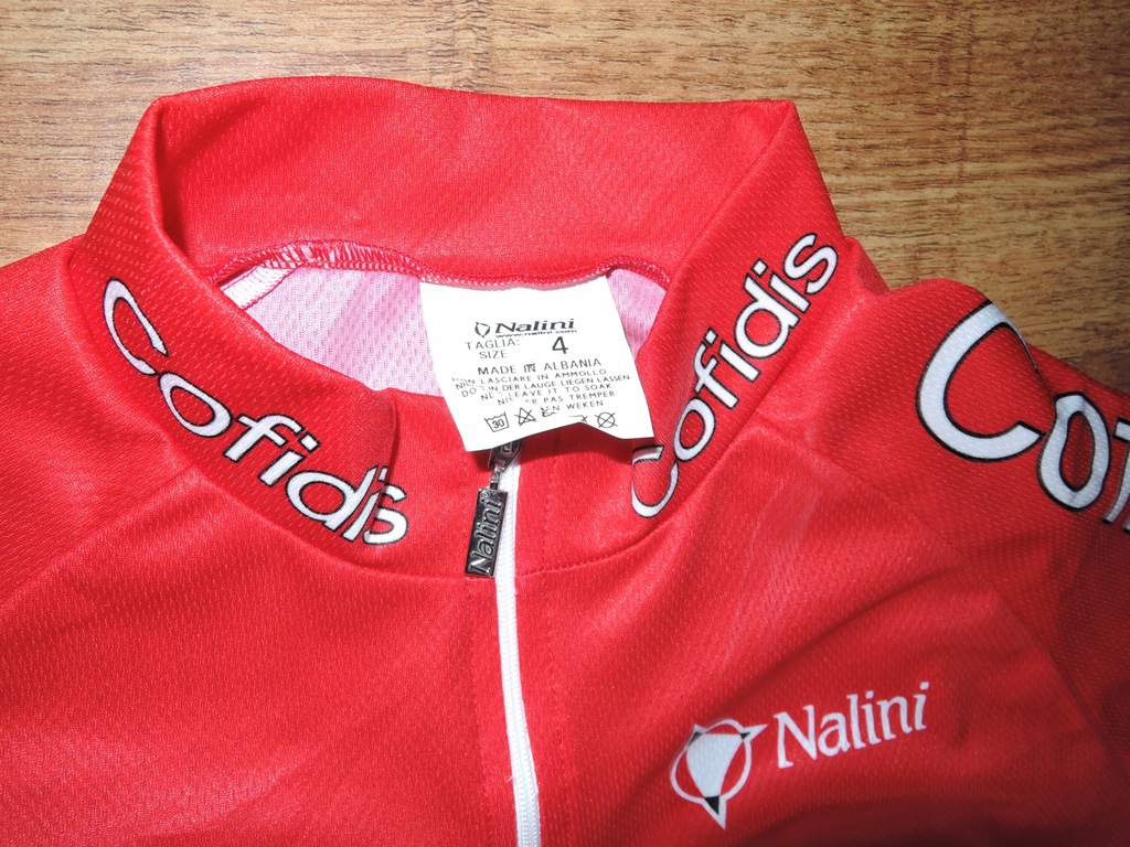 支給品　アームウォーマー　Cofidis　コフィディス　Nalini KOMPLET NALINI COFIDIS JAK NOWY - 10599232486 - oficjalne