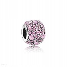 Pandora Charms różowe krople deszczu #791755PCZ