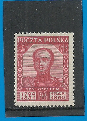 Fi. 237** - Józef Bem - 1928r - czyste