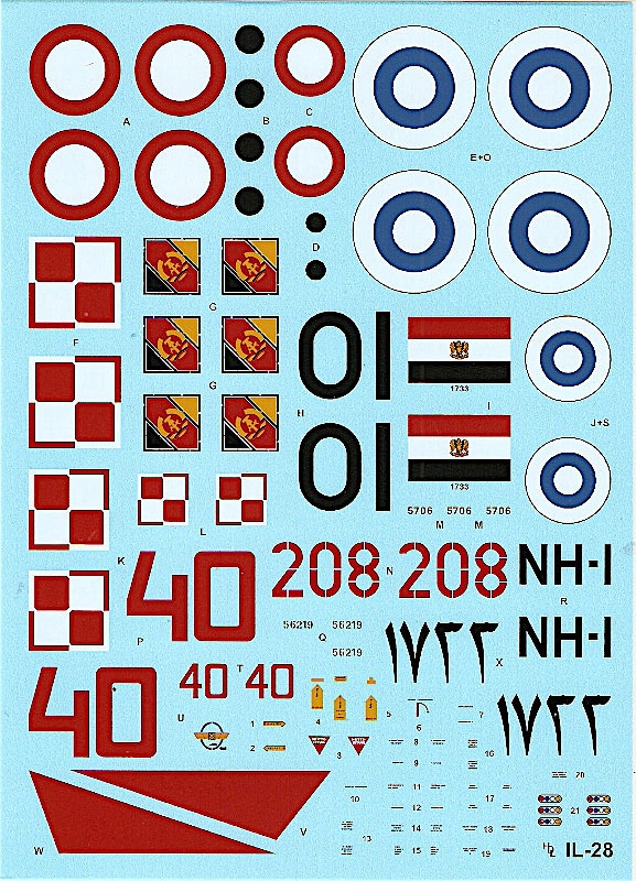 Hi-Decal 72039 1/72 IL-28 Beagle