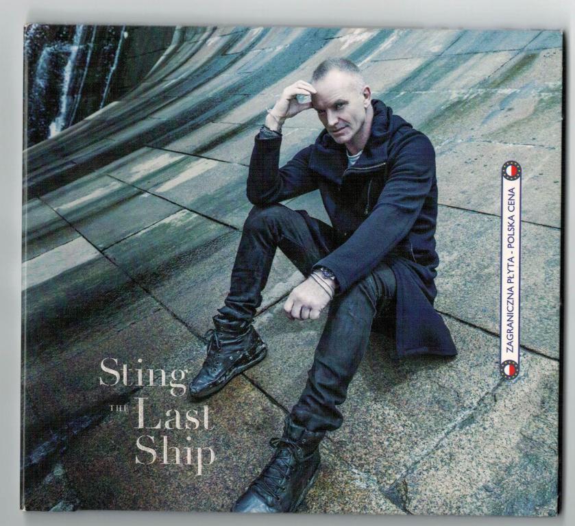 STING LAST SHIP CD WYDANIE Z KSIĄŻECZKĄ Z TEKSTAMI