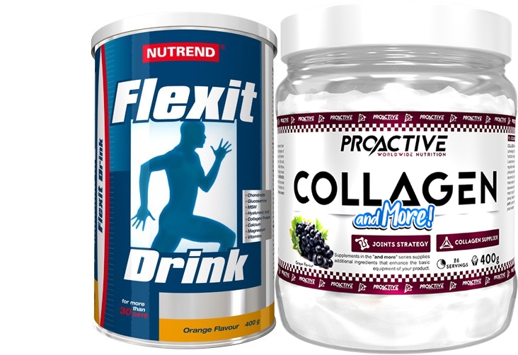 Nutrend Flexit Drink 400g + ProActive KOLAGEN 400g