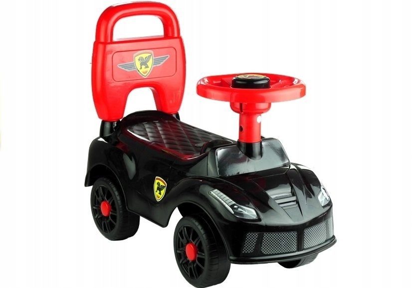 Jeździk Dla Dziecka czarny samochodzik