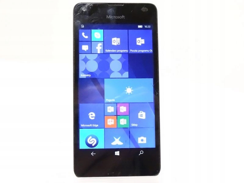 MICROSOFT LUMIA 550 LTE # LEKKO PĘKNIĘTY