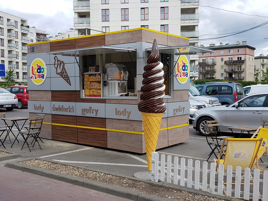 Odstąpię leasing przyczepa Lodolandia kołacz lody